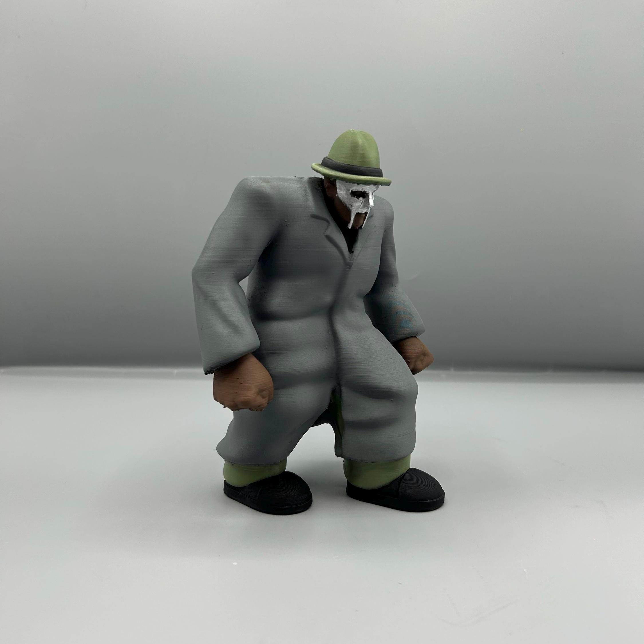 3DプリントされたMF DOOMマッドヴィリアンフィギュア - Etsy 日本