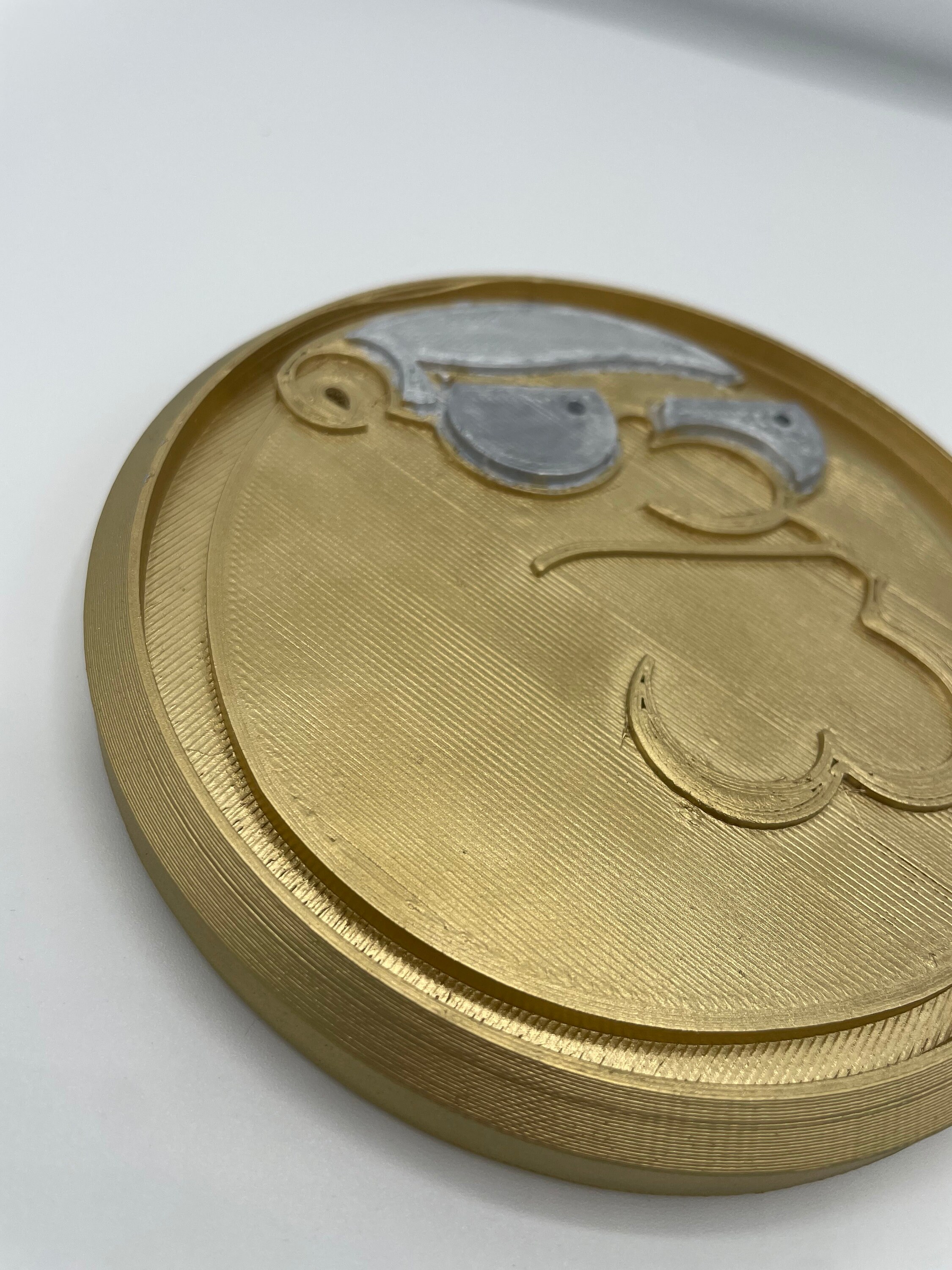 3D Printed Peter Griffin Medallion Etsy