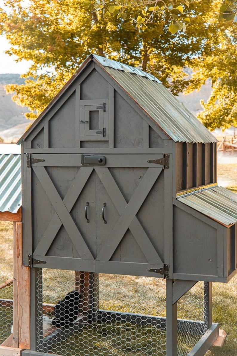 Small Chicken Coop Building Plans Etsy