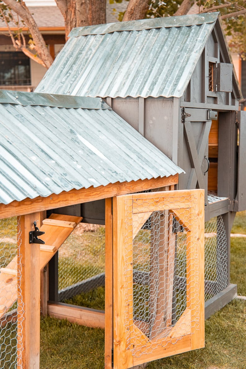 Small Chicken Coop Building Plans Etsy