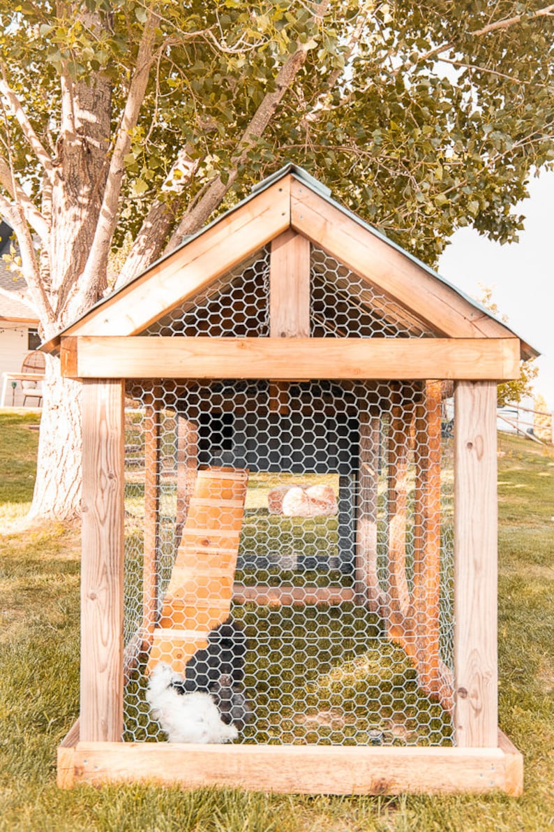 Small Chicken Coop Building Plans Etsy