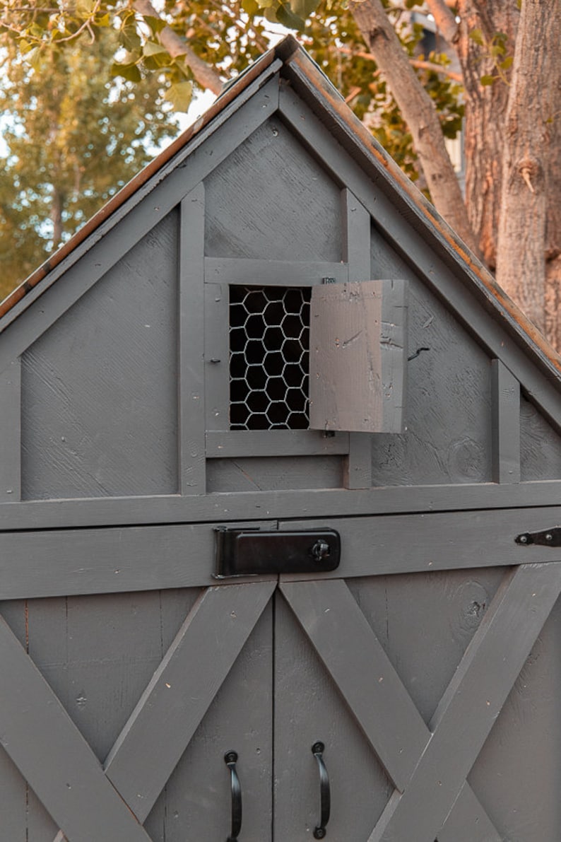 Small Chicken Coop Building Plans Etsy