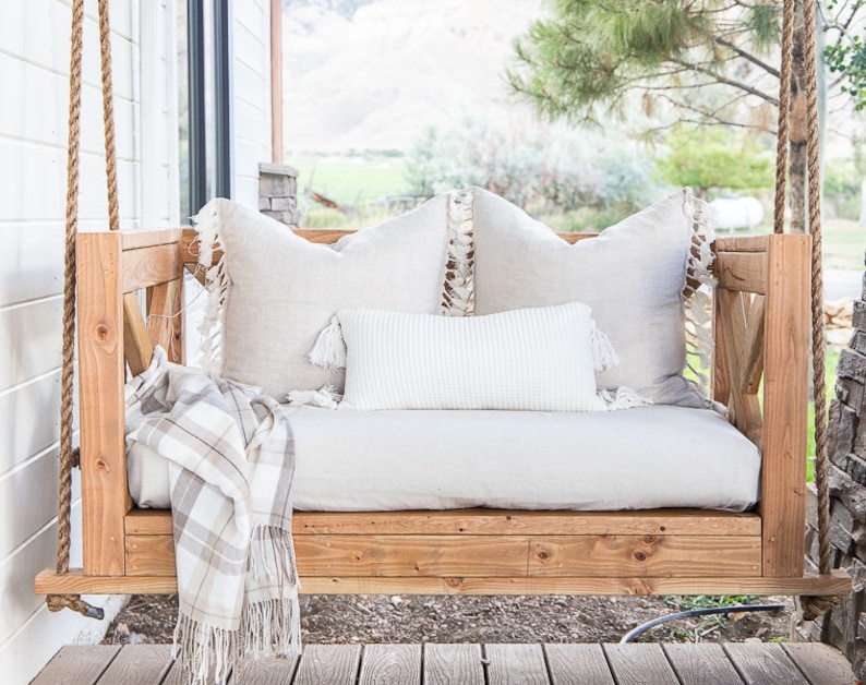 Crib Mattress Porch Swing Building Plans Etsy