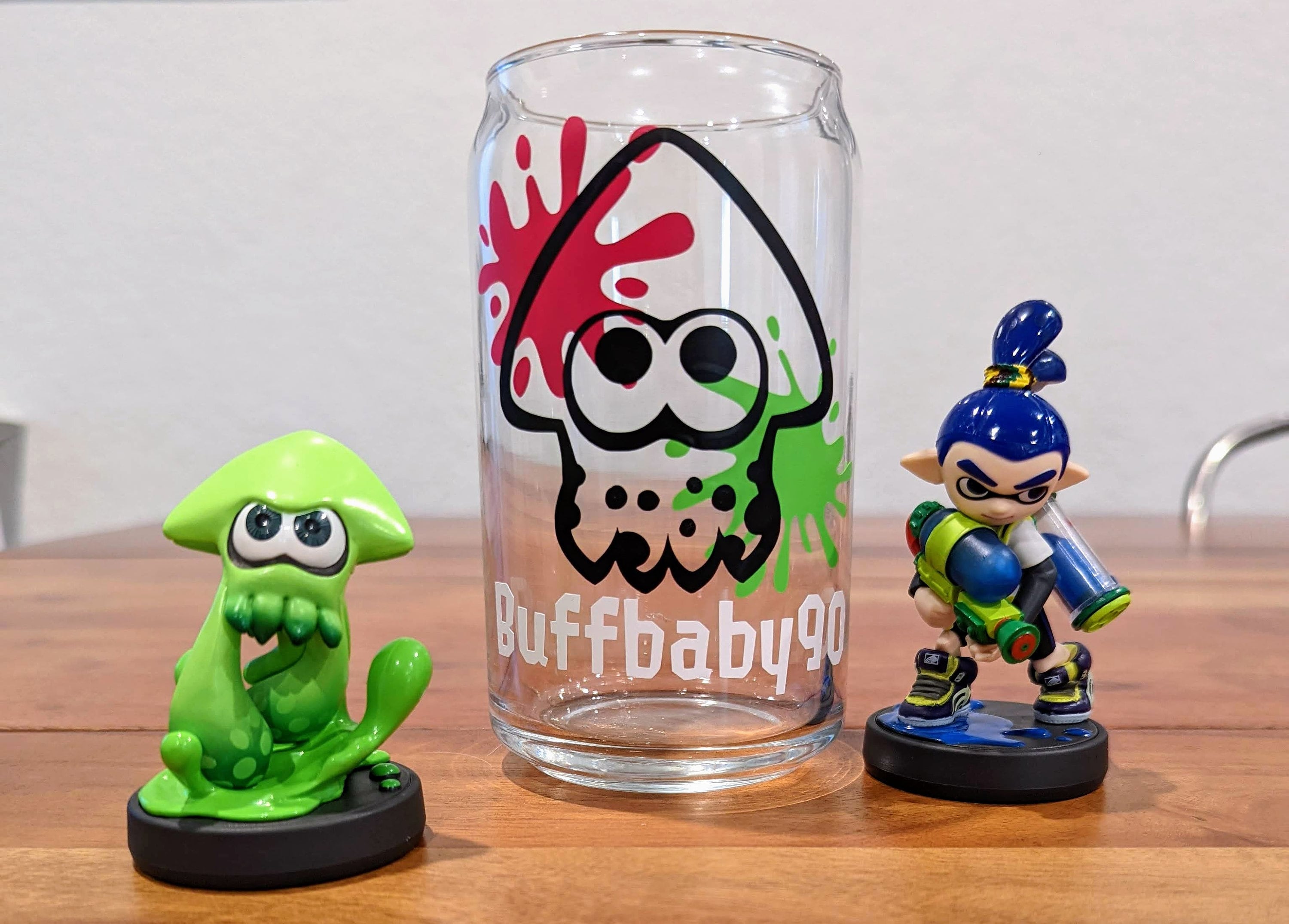 Splatoon Beer Can Glass Etsy