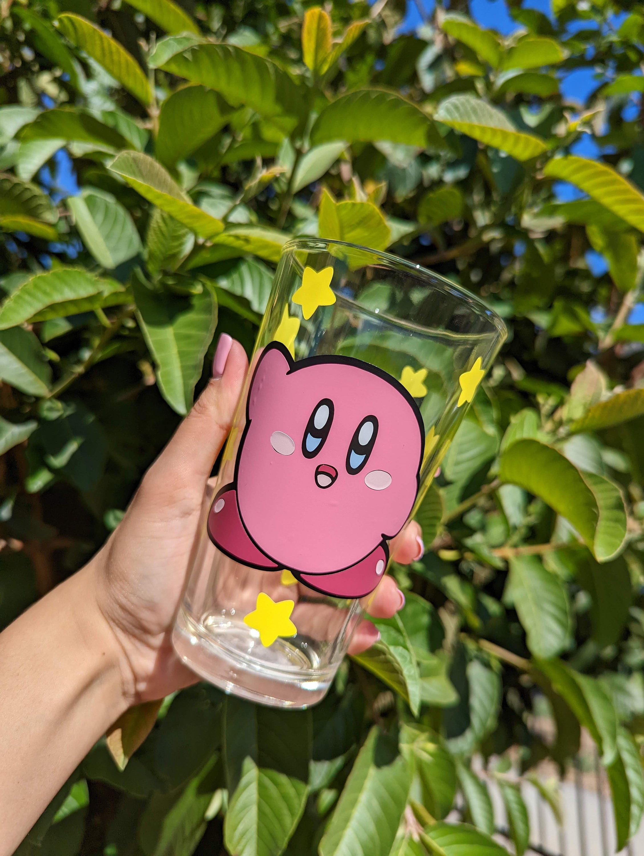 Kirby Beer Glass // Kirby Gaming Glass // Gaming Glass 