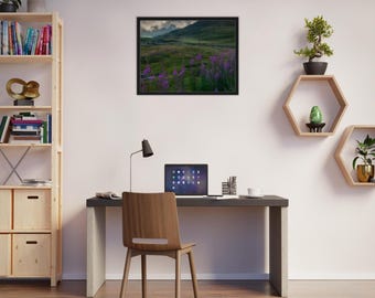 Silence and Light at Dawn, Canvas Frame