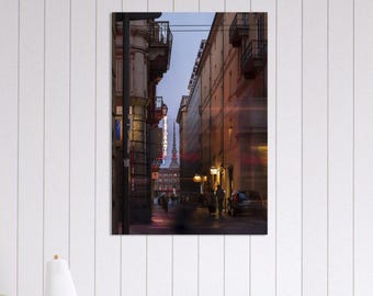 Movement in the city - Turin - Canvas