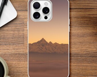 Sea of Fog - The Quiet Monviso - Phone Cases - iPhone