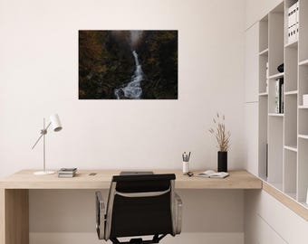 Whispers of the Fall – Enchanted Waterfall in the Mist