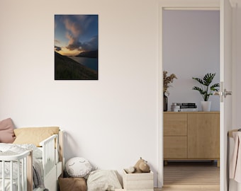 Starlit Silence: Mont Cenis at Moonrise