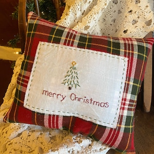 Merry Christmas Decor Pillow