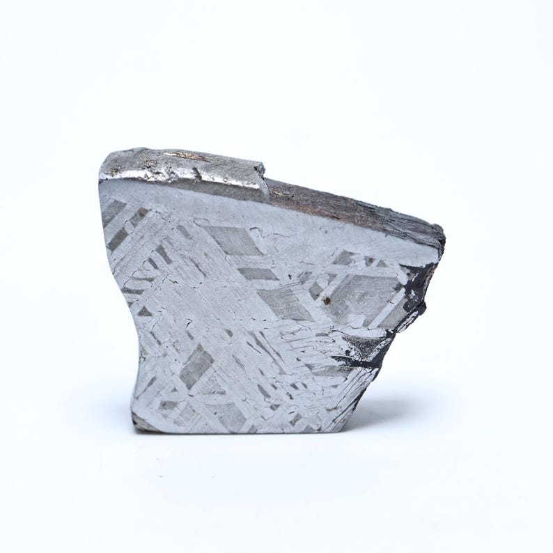45g Meteorite Slice,natural Meteorite Material,etched Rock,collection ...