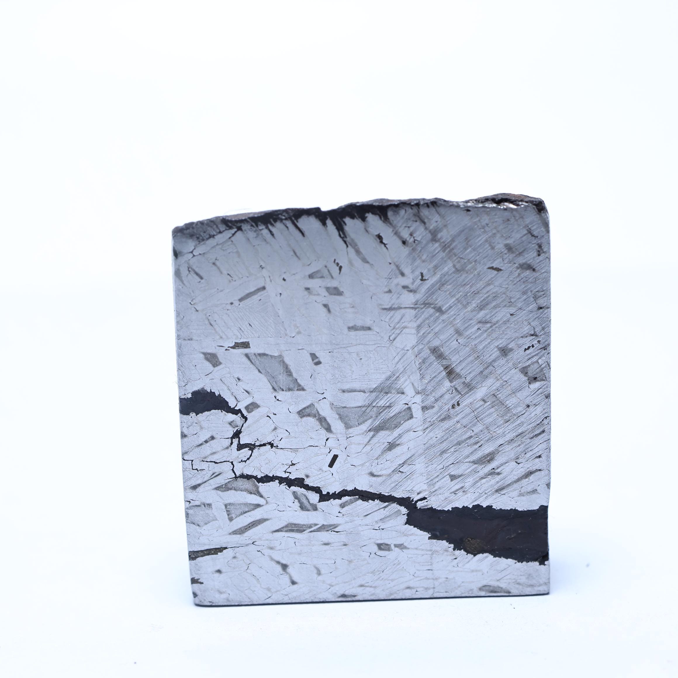 107g Meteorite Slice,natural Meteorite Material,etched Rock,collection ...