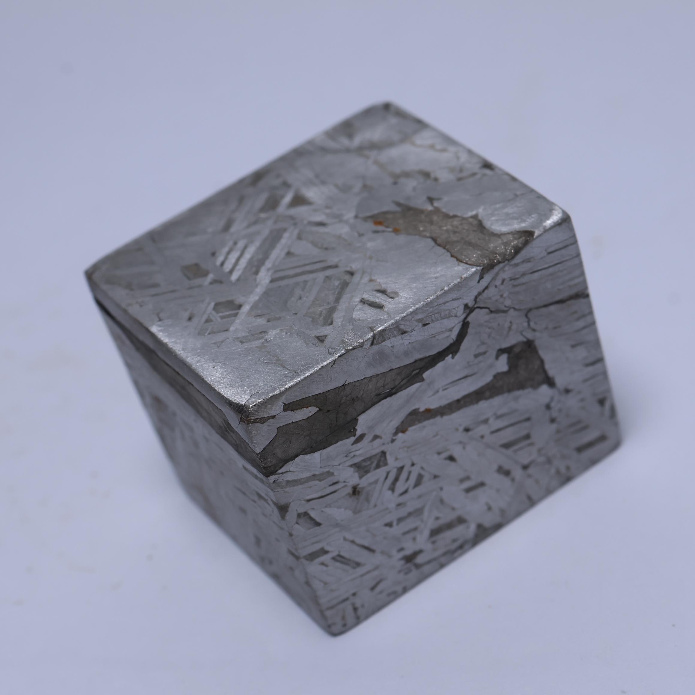 258g ムオニオナルスタ隕石スライス、隕石標本、天然隕石材料標本