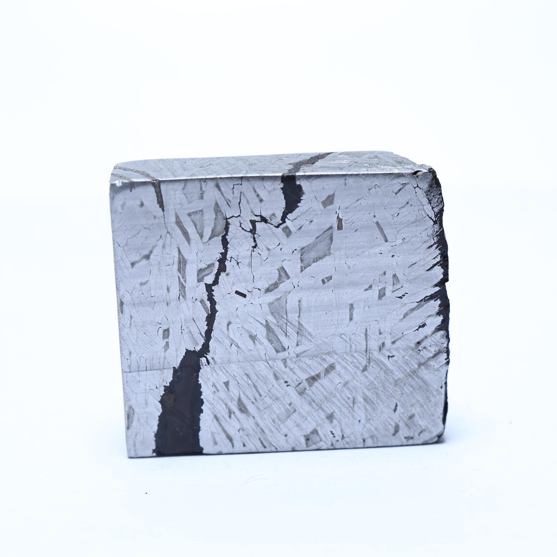 107g Meteorite Slice,natural Meteorite Material,etched Rock,collection ...