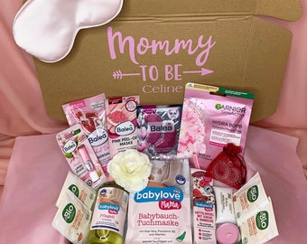 Schwangerschaft Geschenk-Mommy to be Box-Geschenk Schwangerschaft-Geschenke für Frauen-Schwangerschaft,für Schwangere,Entspannungs Geschenk