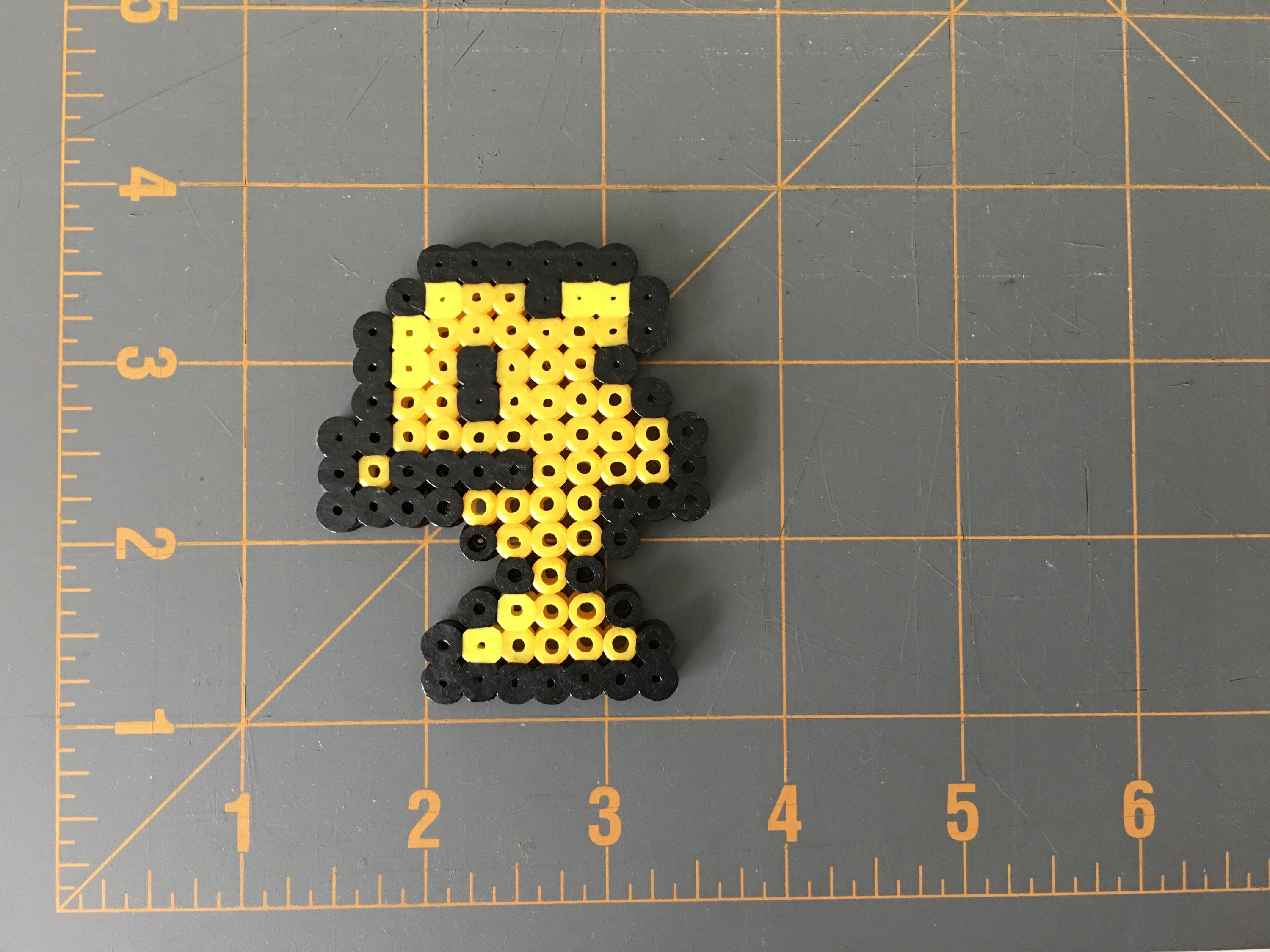 Terraria Perler Bead Goldfish Etsy