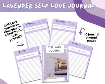 Self-Love Journal for Moms Printable Self Care Printable Self Esteem Self Love Gifts Self Love Affirmations Self Love Healing Journal