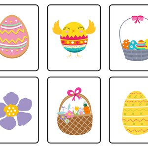 Easter Bingo Game Printable Easter Bingo, Printable Easter Games, Easter Bingo Game, Easter Bingo PDF, Spring Bingo Cards image 4