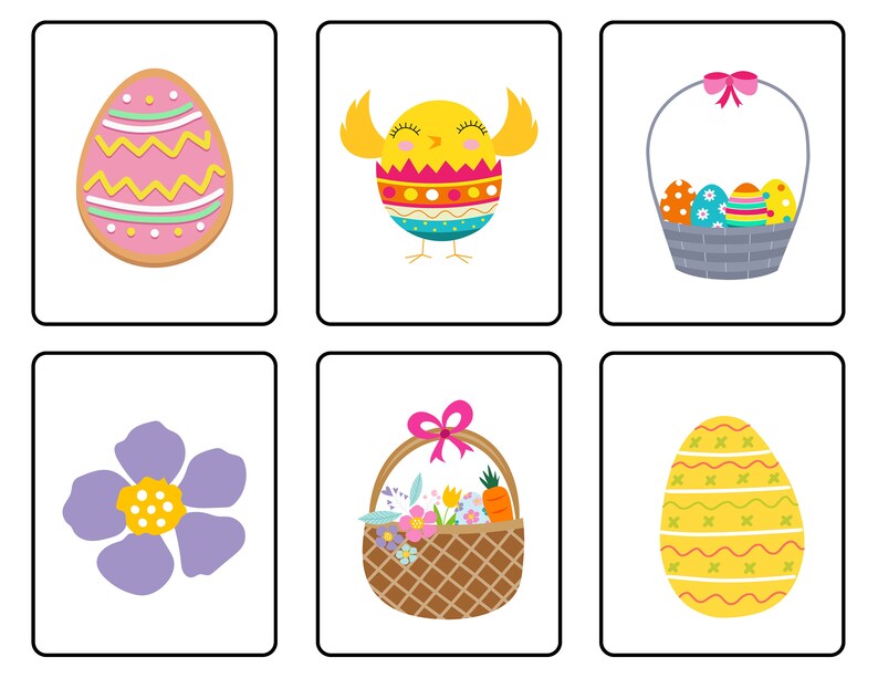 Easter Bingo Game Printable Easter Bingo, Printable Easter Games, Easter Bingo Game, Easter Bingo PDF, Spring Bingo Cards image 4