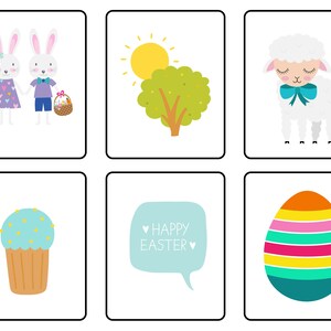 Easter Bingo Game Printable Easter Bingo, Printable Easter Games, Easter Bingo Game, Easter Bingo PDF, Spring Bingo Cards image 5