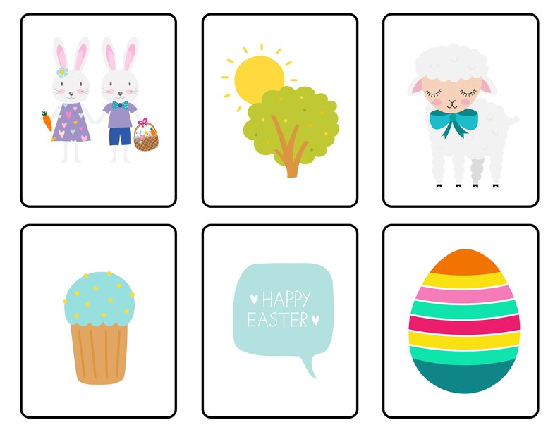 Easter Bingo Game Printable Easter Bingo, Printable Easter Games, Easter Bingo Game, Easter Bingo PDF, Spring Bingo Cards image 5