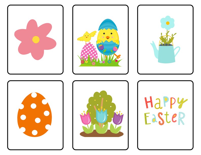 Easter Bingo Game Printable Easter Bingo, Printable Easter Games, Easter Bingo Game, Easter Bingo PDF, Spring Bingo Cards image 6