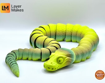 Articulated Ball Python 3D Printed - Etsy