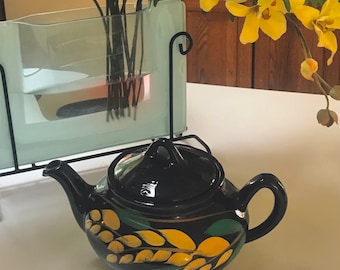 Chocolate Mocha Vintage Teapot