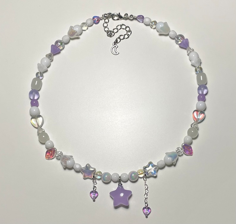 Bellatrix Necklaces Handmade Beaded Jewelry Y2k - Etsy
