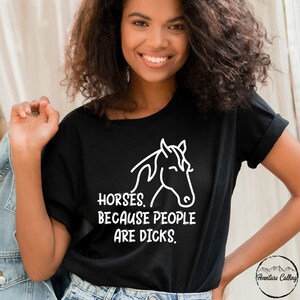 Horse Shirt, Horse Owner Gift Equestrian Horseback Riding Rider Shirt, Horse Trainer Gift, Who Loves Horses, Horse Owner Gift