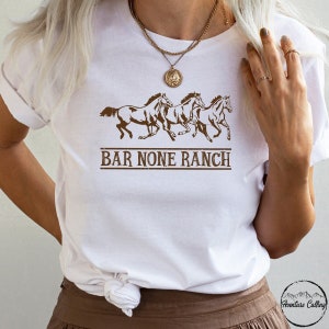 馬シャツ、Hey Dude Bar None Ranch 馬乗馬シャツ、馬好きへのギフト、馬乗りへのギフト、馬のオーナーへのギフト、馬のトレーナーへのギフト