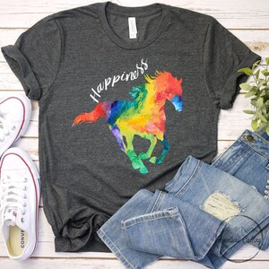 Horse Shirt, Equinetrovert Equestrian Horseback Watercolor Shirt, Horse Lover Gift, Horse Rider Gift, Horse Owner Gift, Horse Trainer Gift