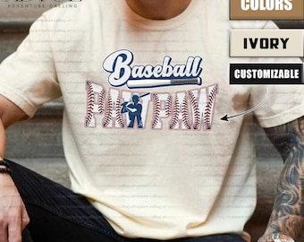 Custom Baseball Pawpaw Shirt, Personalized Baseball Grandpa Tee, Father’s Day Gift for Dad, Baseball Dad Comfort Colors Shirt PL0844