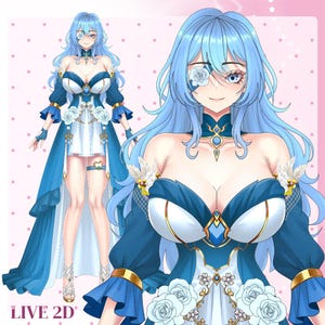 Customizable Live2D Premade Vtuber | Customized  [Premade Vtuber Model/FULLY RIGGED/Ready to use/Vtube Studio]