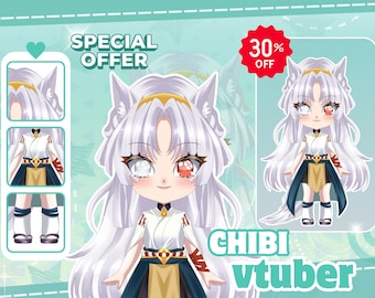 vtuber model,chibi vtuber,Stream assets,vtuber asset,custom commission,anime character,cute girl vtuber,male vtuber,vtuber rigging