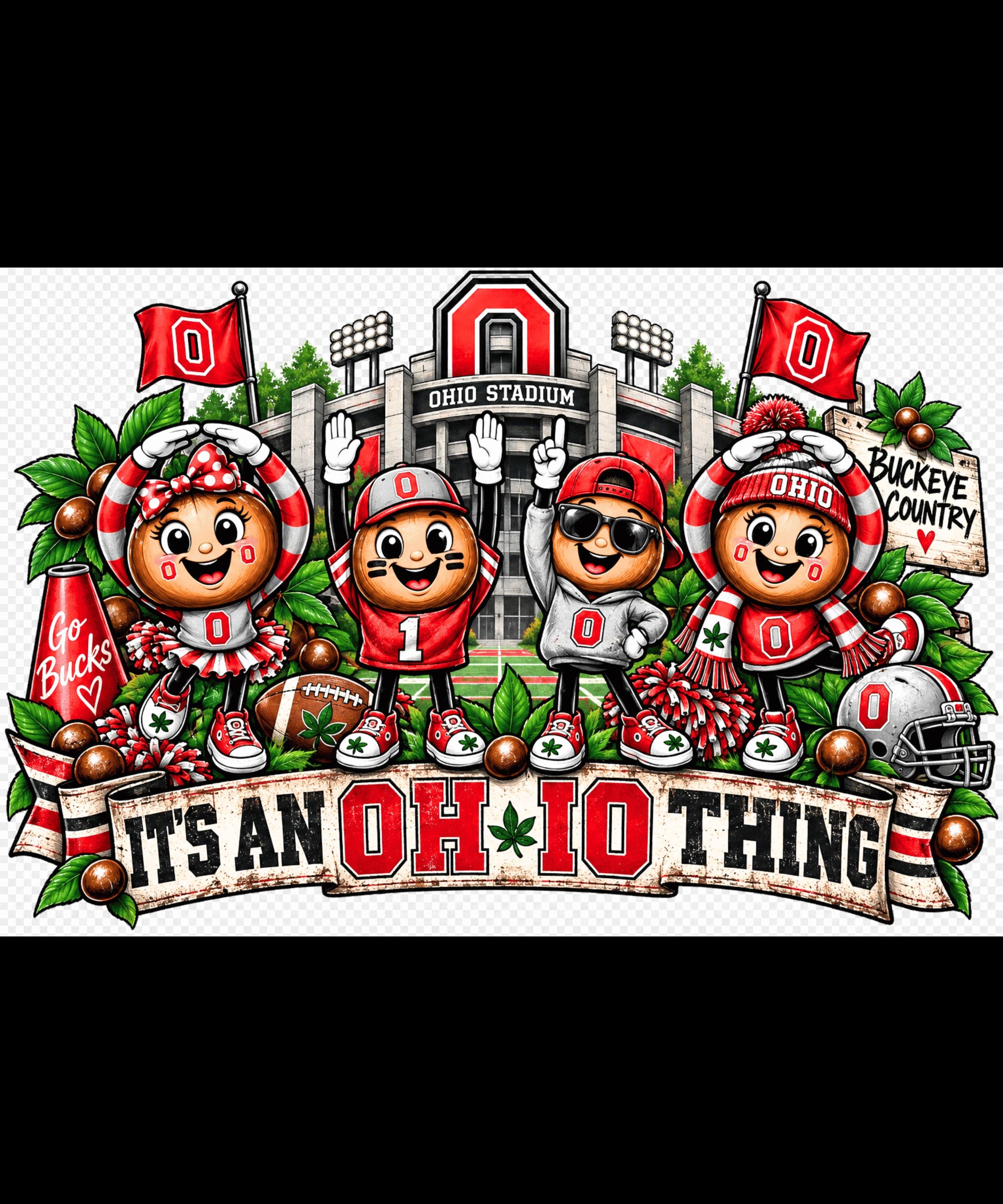 Ohio State Clipart - Etsy