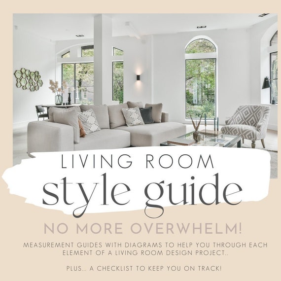 Styling Guide for living room e-design interior design service home renovation planner diy home project planner e design service