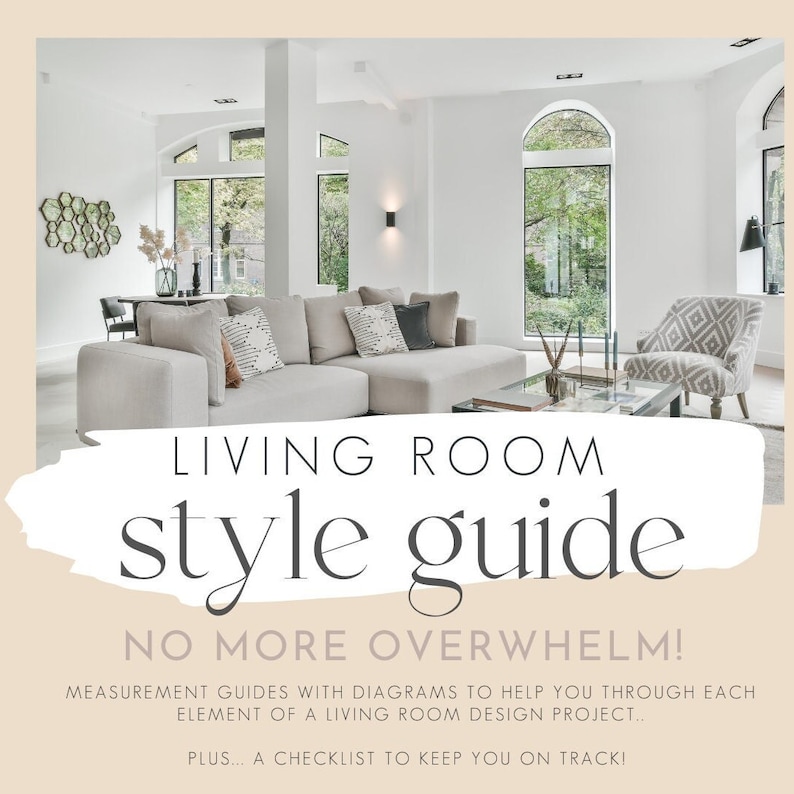 How to decorate... Living room design guide.