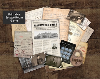 Escape Room Game - Ravenswood Asylum. Date Night Idea.