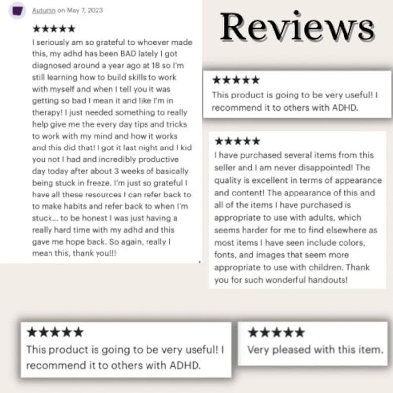 5 star reviews from happy customers around the world.