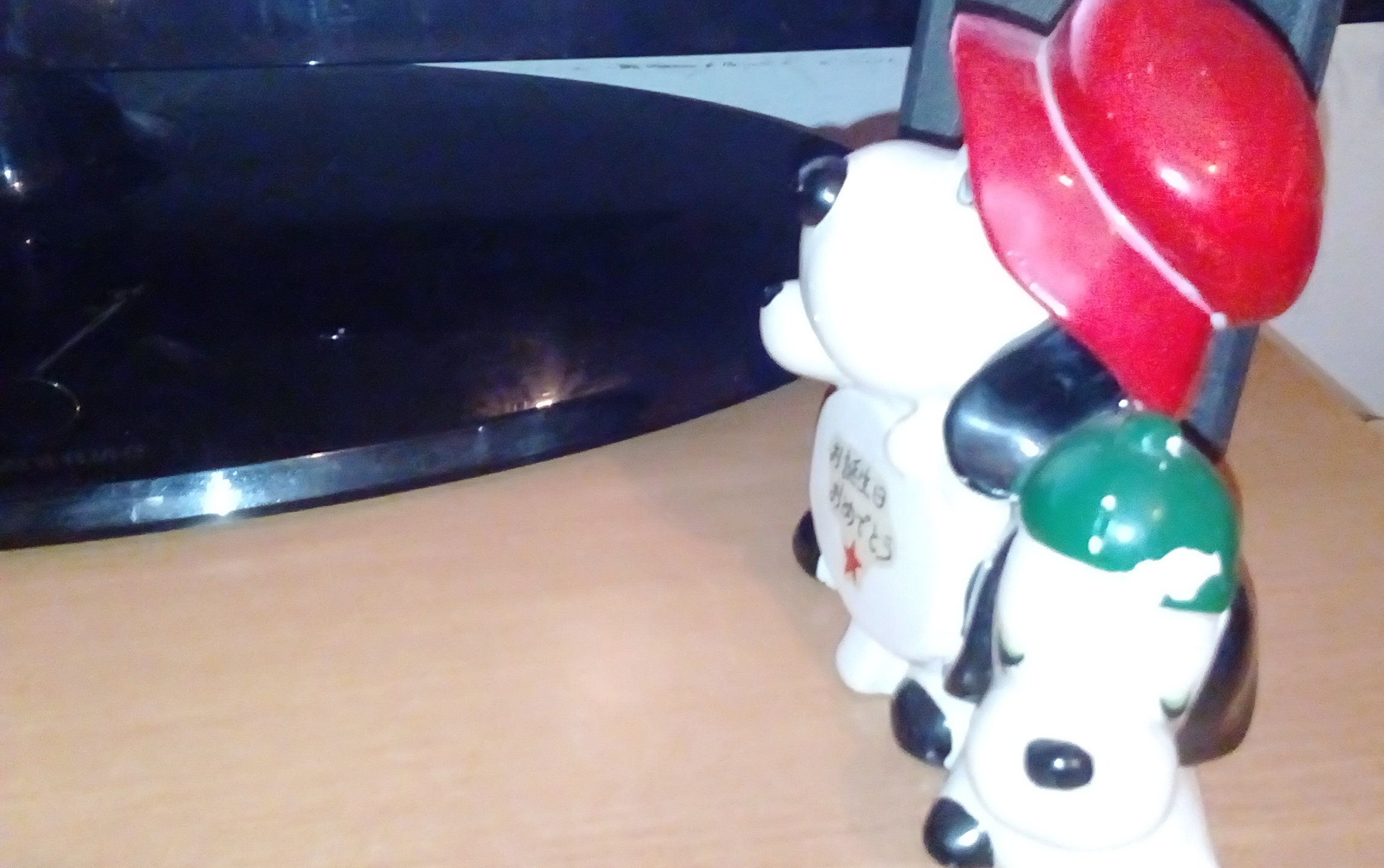 Vintage Ceramic Snoopy Dog Piggy Bank Coin Bank Money Box Japan  display picture 1