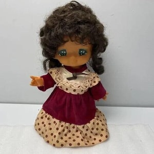 Vintage Rubber Doll Candy Candy  Doll Poppy Yumiko Igarashi Doll Lady Georgie Japan Anime Doll made in Japan Retro 80&#39;s Bandai