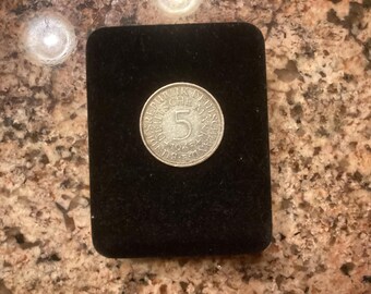 Alemania 5 marcos alemanes 1965
