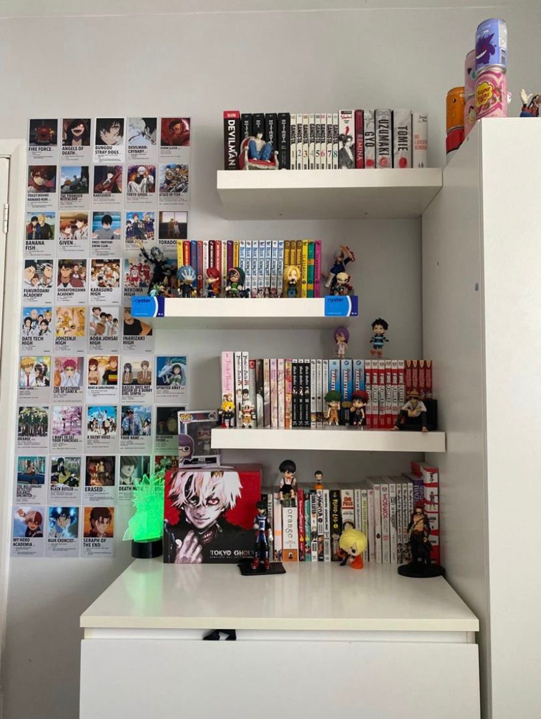 Anime Poster Cards Etsy