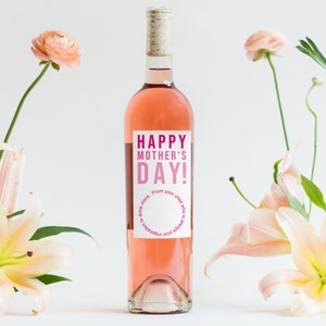 happy mother’s day, wine label, mother’s day wine, funny wine label, mother’s day, mother’s day gift, mother’s day gift ideas, gift for mom