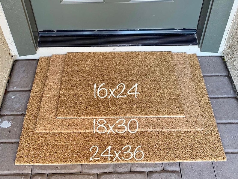 This House Runs On Pupusas Doormat, Funny Doormat, Housewarming Gift, Birthday Gift, Welcome Mat, Latino image 5