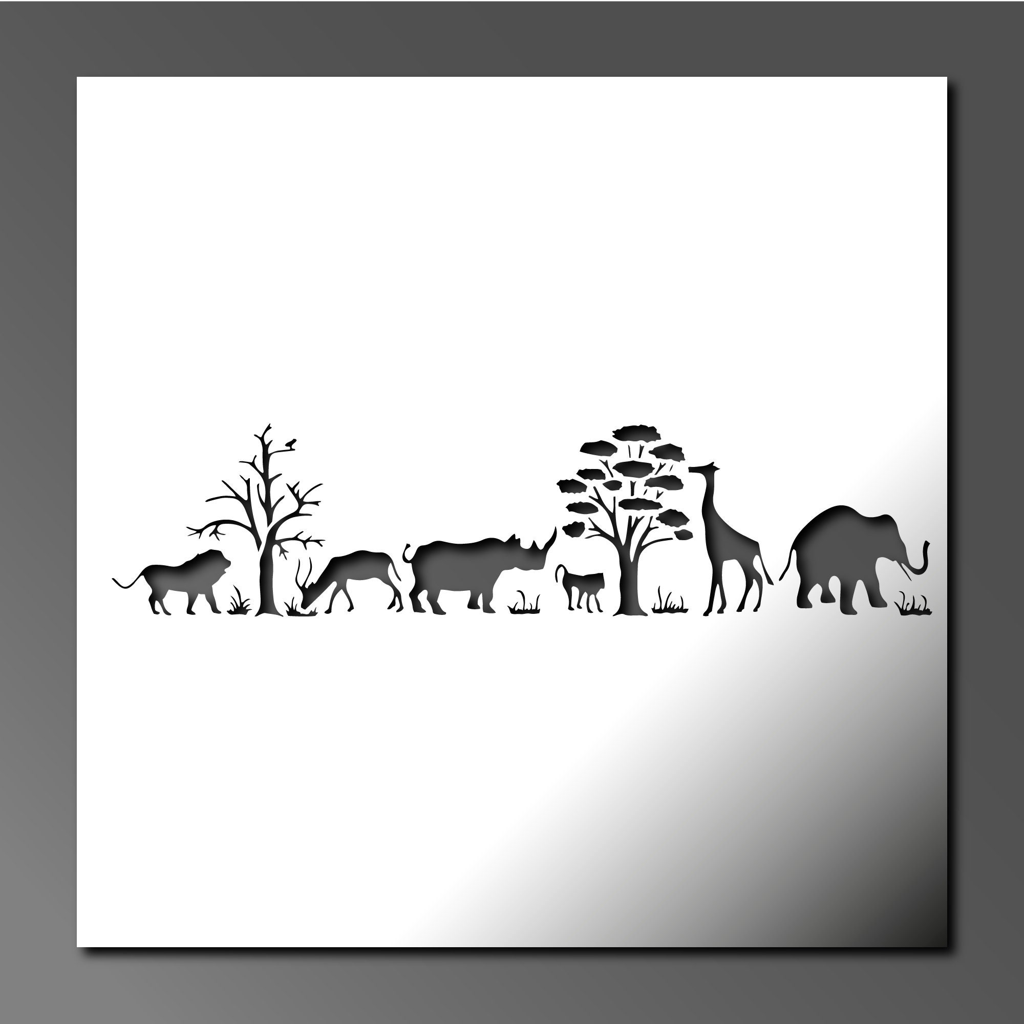 African Animals Safari Stencils Reusable Stencils Wall Art - Etsy