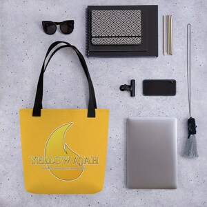 Yellow Ajah Tote Bag