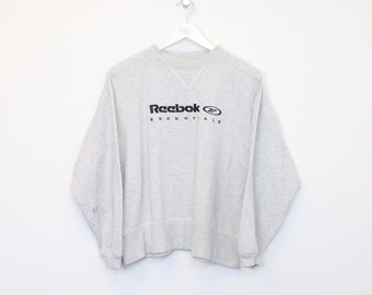 Vintage Reebok Sweatshirt in Grau. Am besten passt S